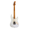 Jet JS-400 HSS Electric Guitar with Roasted Maple Fretboard - Olympic White