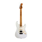 Jet JS-400 HSS Electric Guitar with Roasted Maple Fretboard - Olympic White