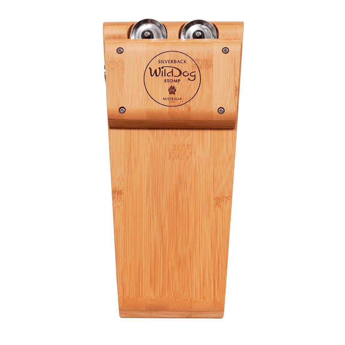 Wild Dog Silverback Bamboo Jingle Stomp Box