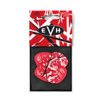 Jim Dunlop Eddie Van Halen Tortex 10mm guitar pick featuring Frankenstein design, used for electric guitar playing.