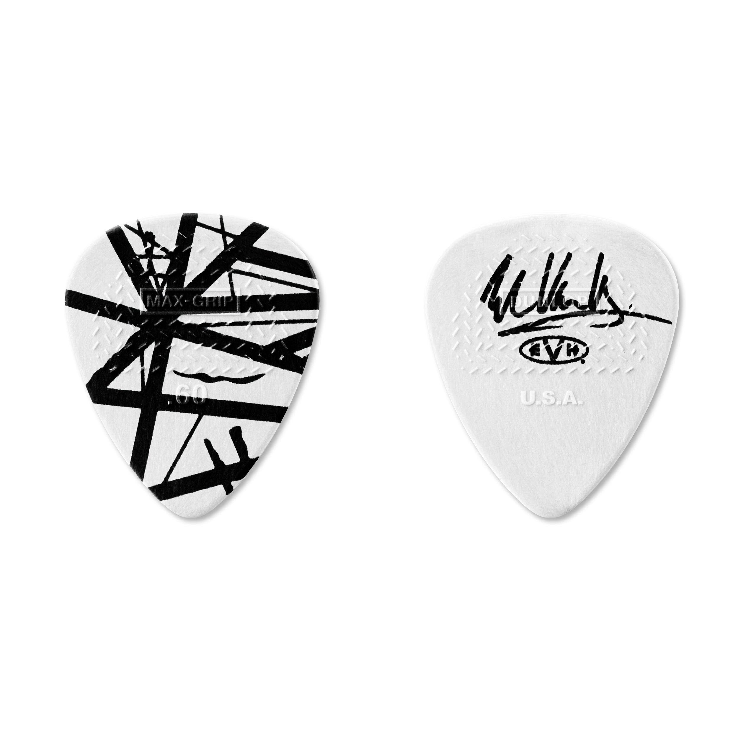 Jim Dunlop EVH Eruption Max-Grip .60Mm Guitar Pick Pack Of 6