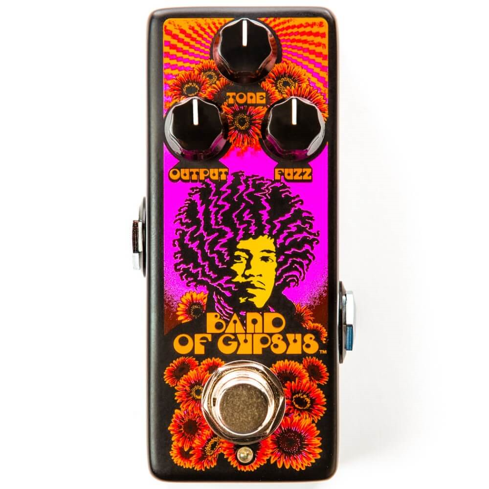 Dunlop Authentic Hendrix '68 Shrine Series Band of Gypsys Fuzz Guitar Effect Pedal