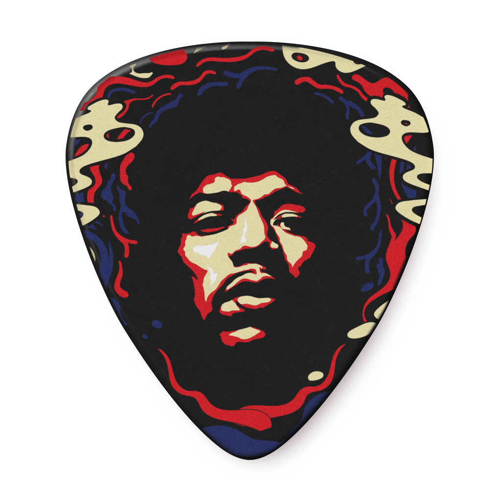 Jim Dunlop Hendrix ‚Äò69 Psych Star Haze Series Player‚Äôs Pack Guitar Pick (6 in a pack)