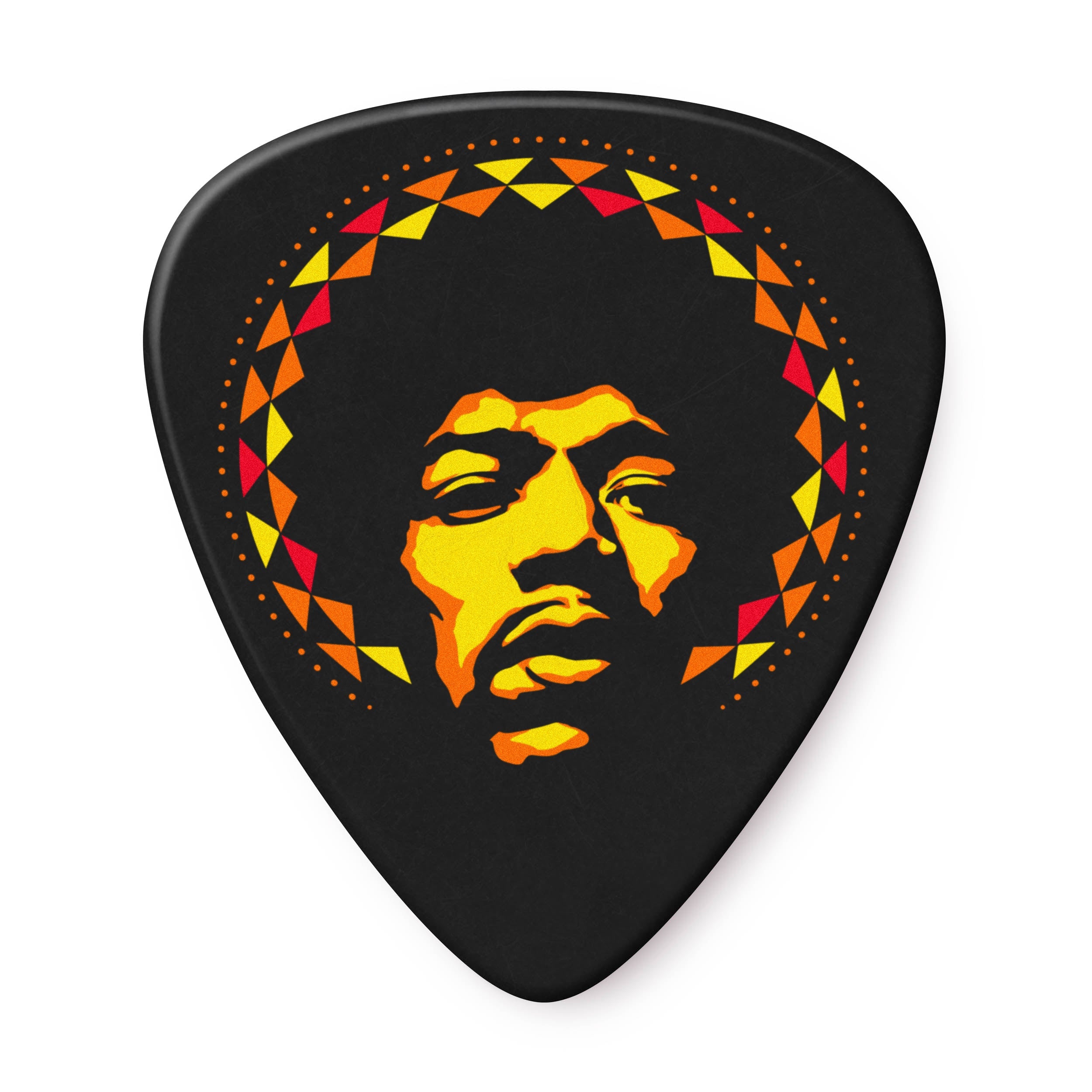 Jim Dunlop Hendrix ‚Äò69 Psych Aura Mandala Series Player‚Äôs Pack Guitar Pick (6 in a pack)