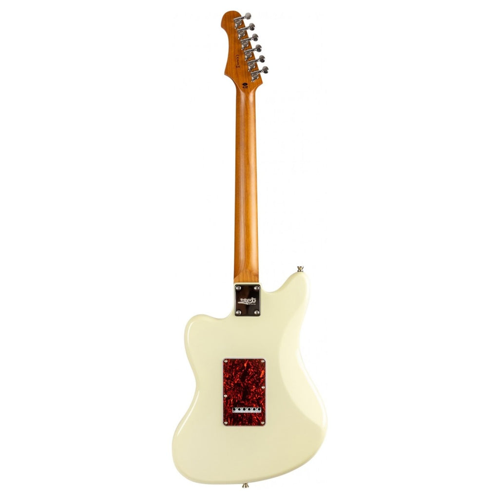 Jet JJ-300 P90 Electric Guitar with Maple Fretboard - Olympic White