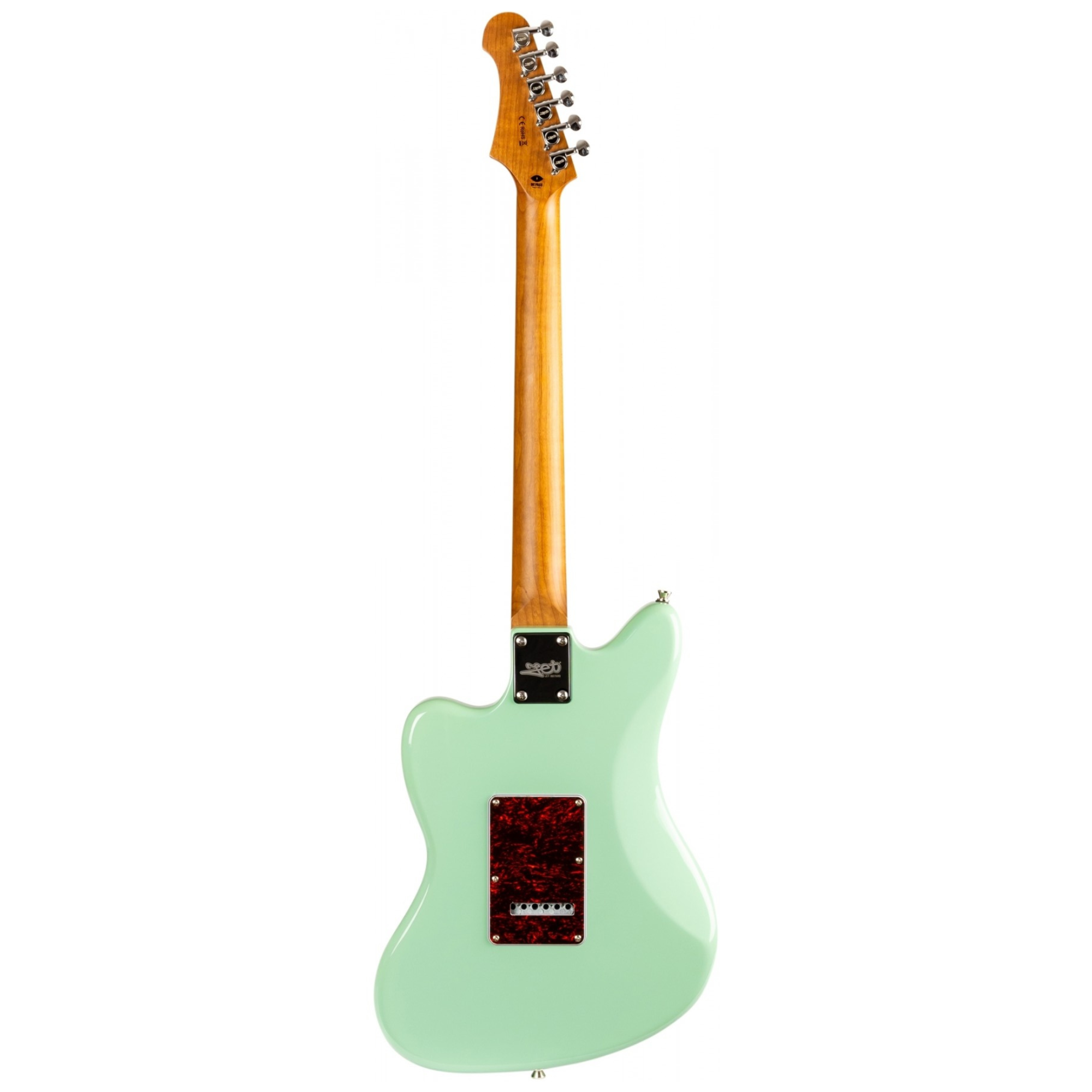Jet JJ-300 P90 Electric Guitar with Maple Fretboard - Sea foam green