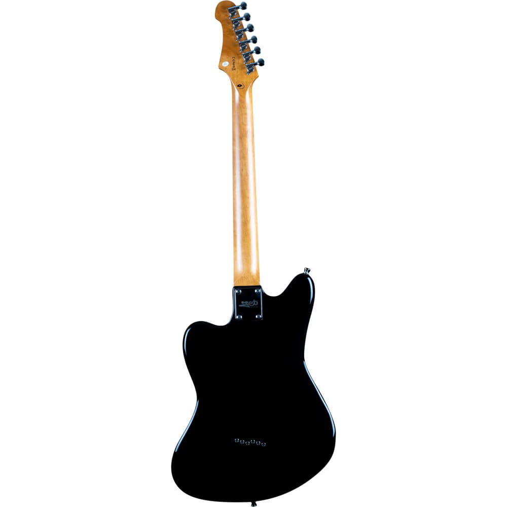 Jet JJ-350 HH Electric Guitar with Maple Fretboard - Black