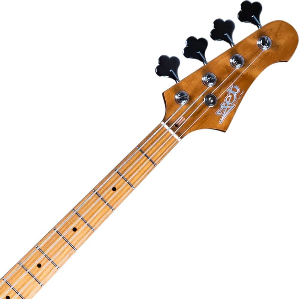 Jet JJB-300 4-String Bass Guitar with Maple Fretboard - Sunburst