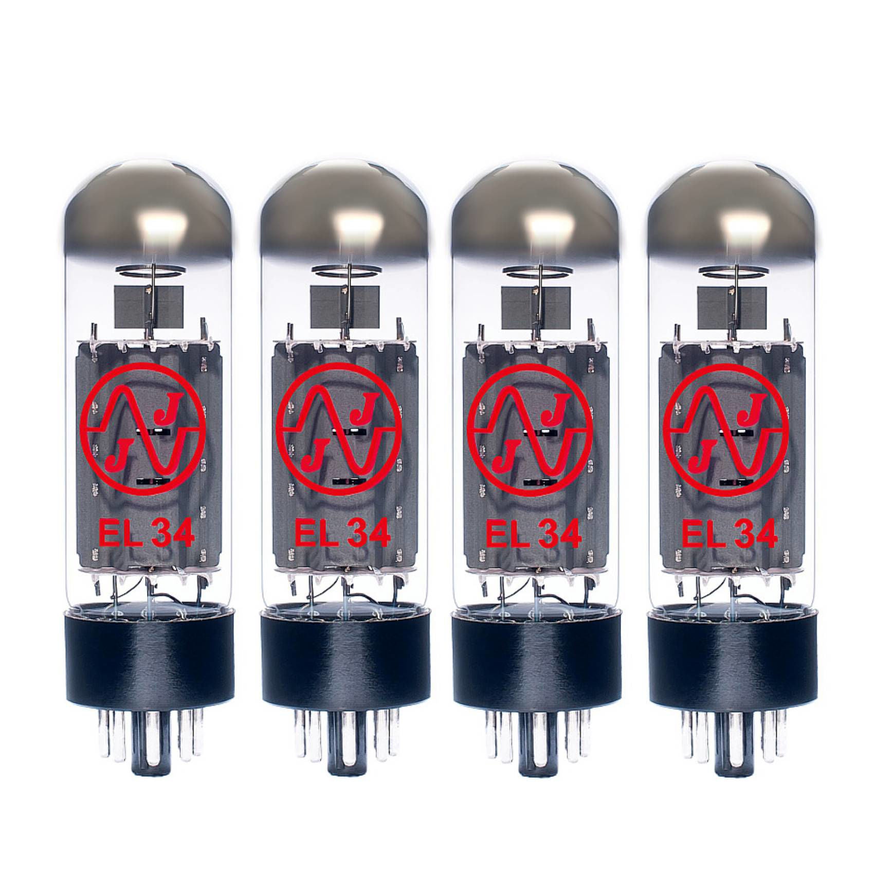JJ Electronic EL34 Power Tubes (Matched Quad)