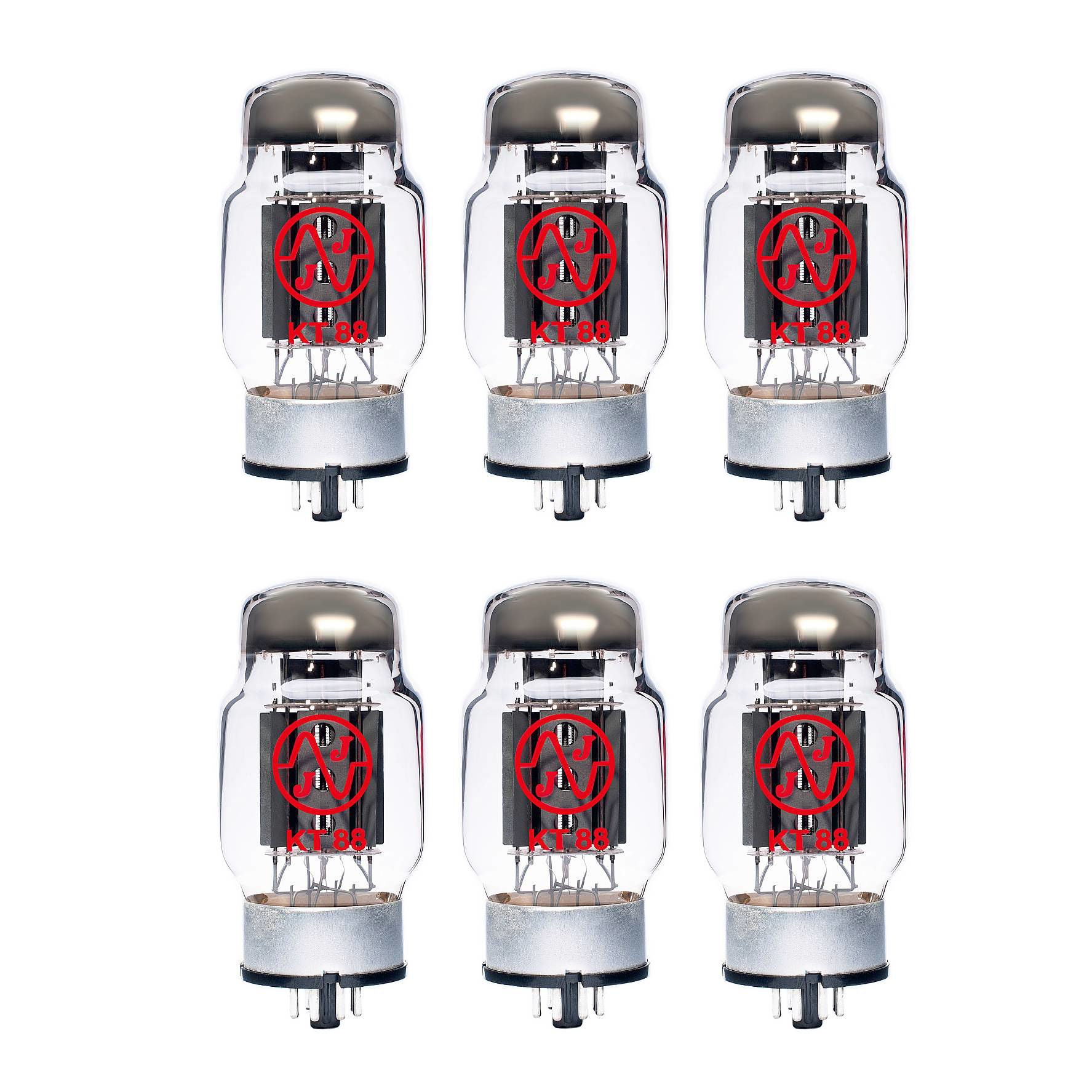 JJ Electronic Six Tetra KT88 Power Tubes (Matched Sixtet)