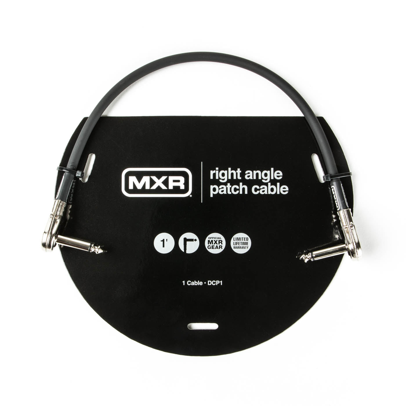 MXR 1ft Patch Cable - Black
