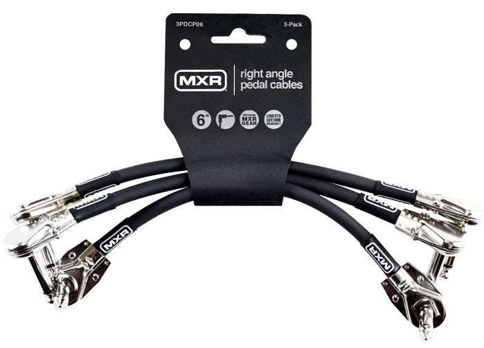 MXR JM506 6inch Patch Cable - 3 Pack