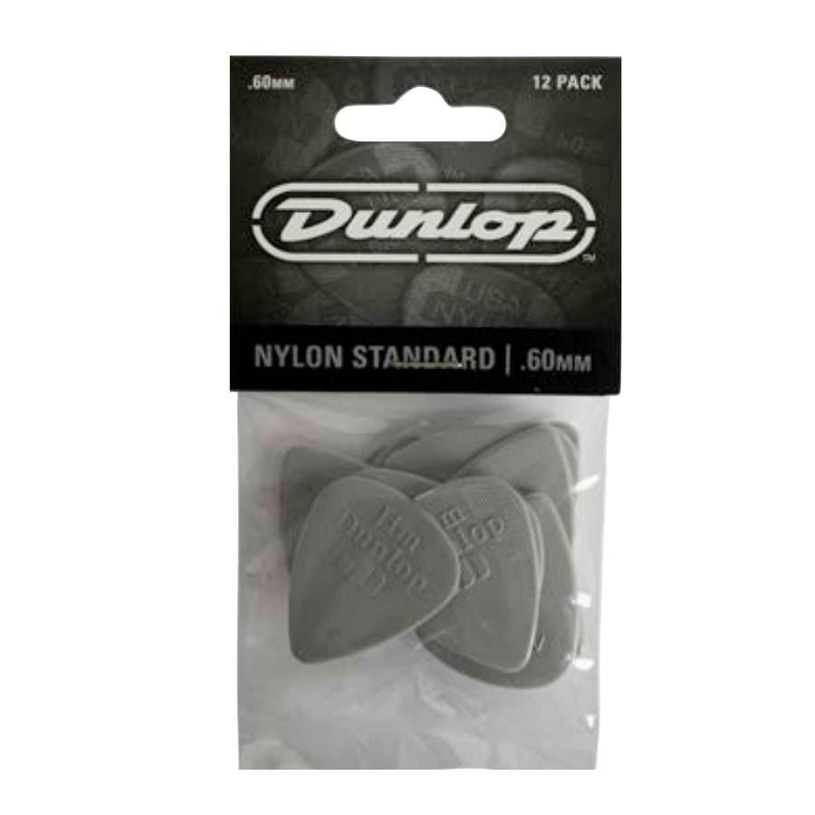 Jim Dunlop JP260 Nylon Greys Players Pack (12 in a Display Bag) - .60mm