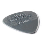 Jim Dunlop JP273 Nylon Greys Players Guitar Pick Pack (12 in a Display Bag) - .73mm