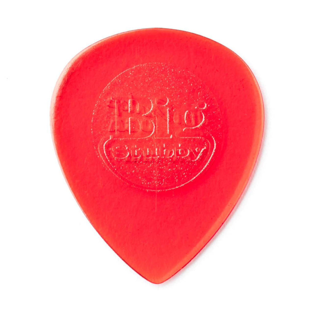 Jim Dunlop JP310 1.0 Big Stubby guitar picks pack showing six durable, large-sized Dunlop picks for guitar playing.