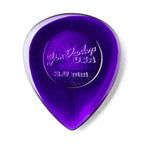 Set of six Jim Dunlop JP330 3.0 Big Stubby guitar picks, featuring durable plastic construction for enhanced playing comfort.