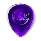 Jim Dunlop JP330 Big Stubby guitar picks in a pack, showing six durable, large-shaped guitar picks with a textured grip surface.