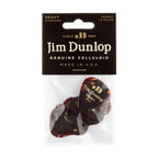 Jim Dunlop JP4H Celluloid Shell Heavy Guitar Picks, 12-pack, featuring classic shell design and durable construction for professional playing.