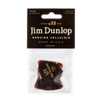 Set of Jim Dunlop Thin Shell guitar picks in a player pack, featuring multiple Dunlop guitar pick styles on a white background.