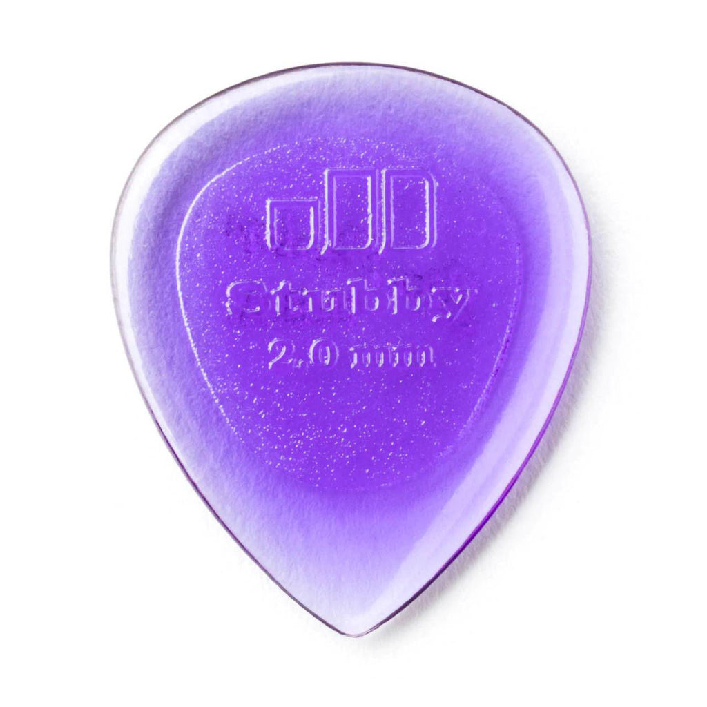 Jim Dunlop JP520 2.0 mm Stubby Players Pack Guitar Pick (6 in a Pack)