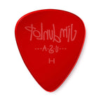 Jim Dunlop JP6H Gels Heavy Players Pack guitar picks, 12-pack, showing the textured grip and thick, durable pick design.