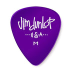 Jim Dunlop JP6M Gels Medium guitar picks, 12-pack, featuring durable medium gauge picks for versatile playing.