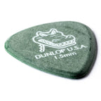 Set of 12 Jim Dunlop Gator Grip guitar picks, 1.5 mm thickness, featuring textured grip and durable design for guitar players.