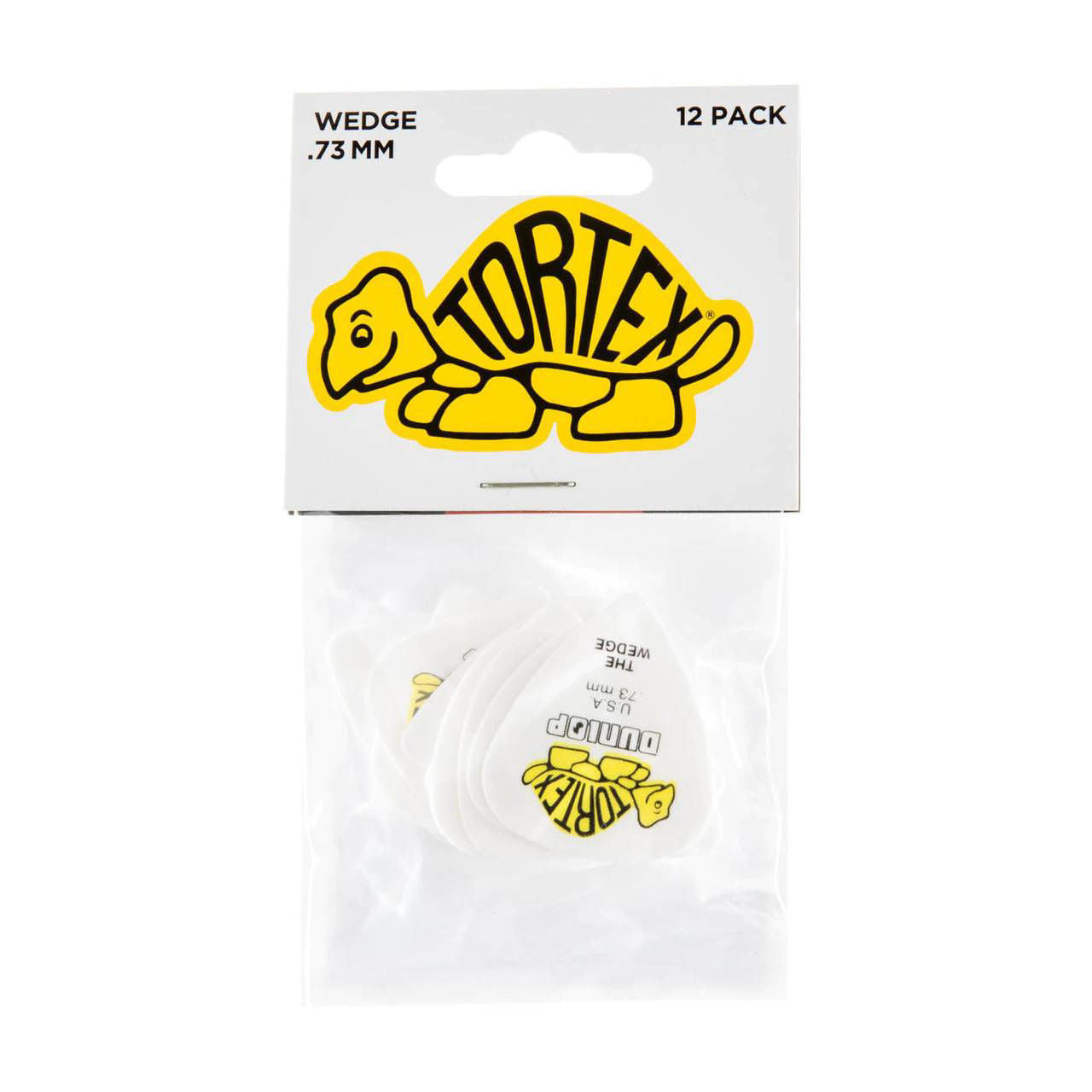 Jim Dunlop .73mm Wedge Guitar Pick Player Pack (12 in a pack)