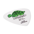 Jim Dunlop .88mm Wedge Guitar Picks Player Pack with 12 picks, showing textured tips and ergonomic shape for comfortable playing.