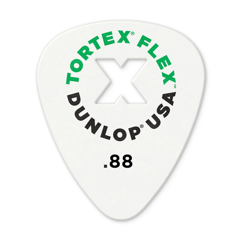 Jim Dunlop Tortex Flex X Guitar Pick Players Pack .88mm (12)