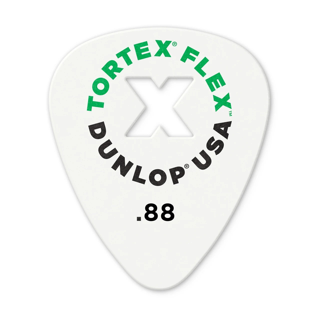 Jim Dunlop Tortex Flex X Guitar Pick Players Pack .88mm (12)