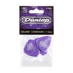 Jim Dunlop JP915 Delrin guitar picks, 1.50mm thickness, in a pack of 12, displayed with multiple picks showing the brand logo.