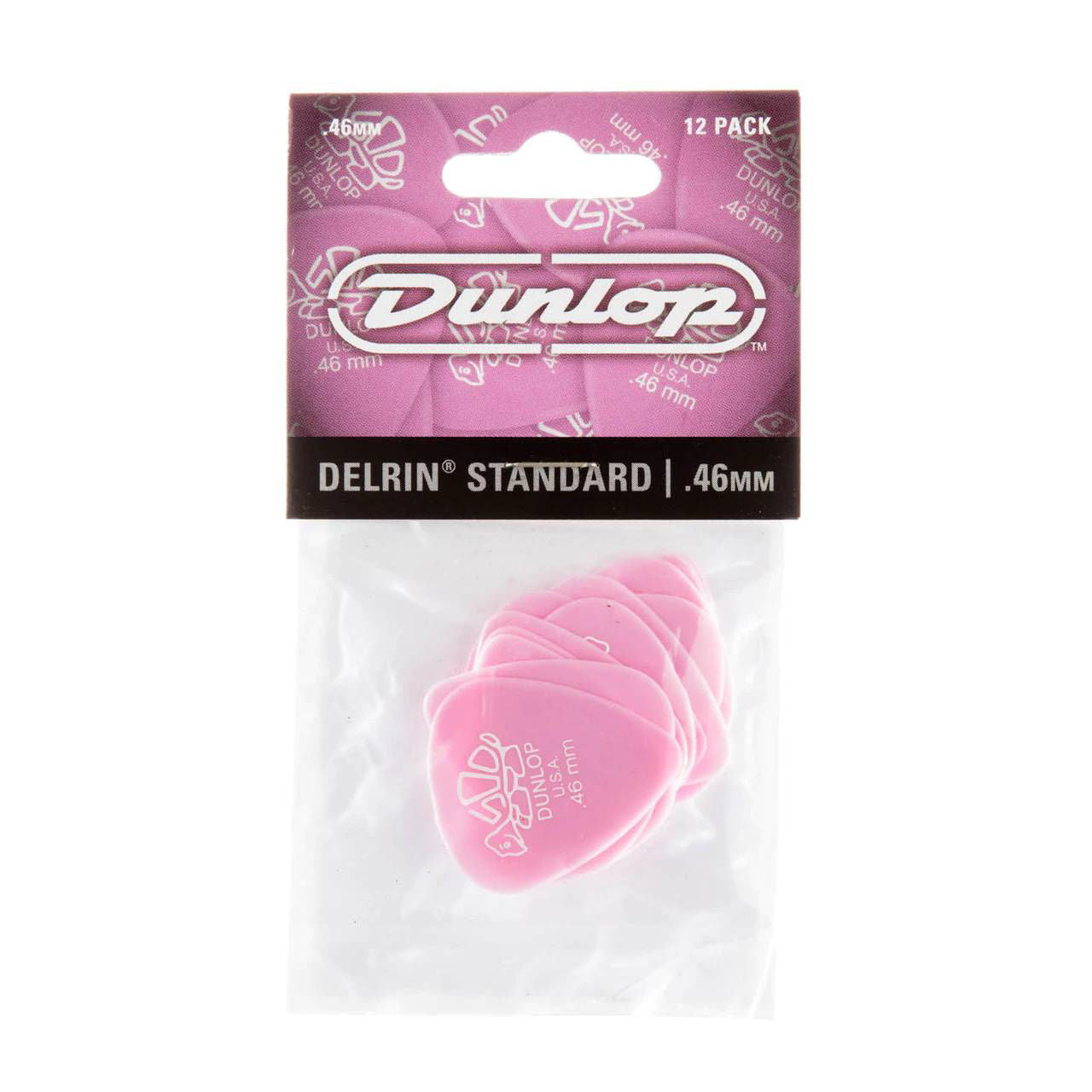 Jim Dunlop JP946 Delrin .46mm Players Pack Guitar Pick (12 in a pack)