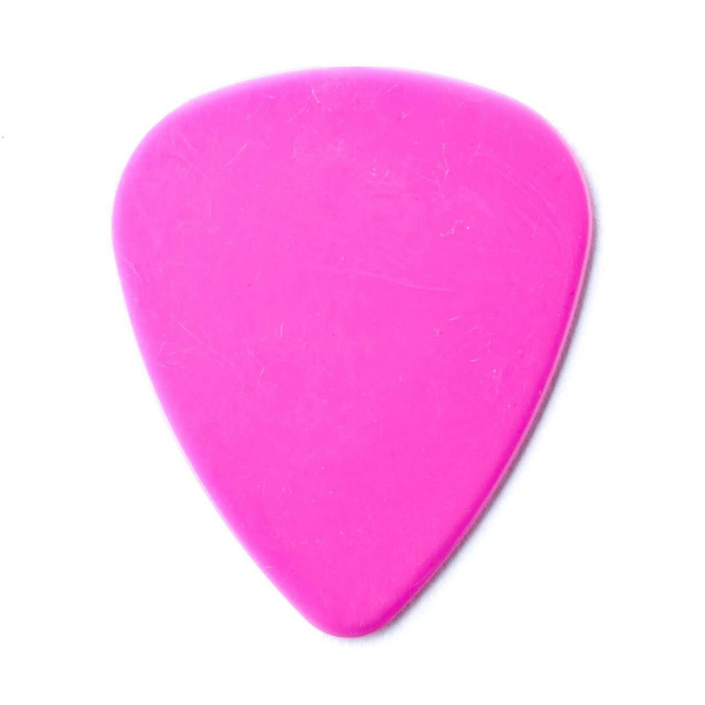 Jim Dunlop .71 Delrin guitar picks in a player pack, featuring multiple picks with the Dunlop brand logo and a clear Delrin material.