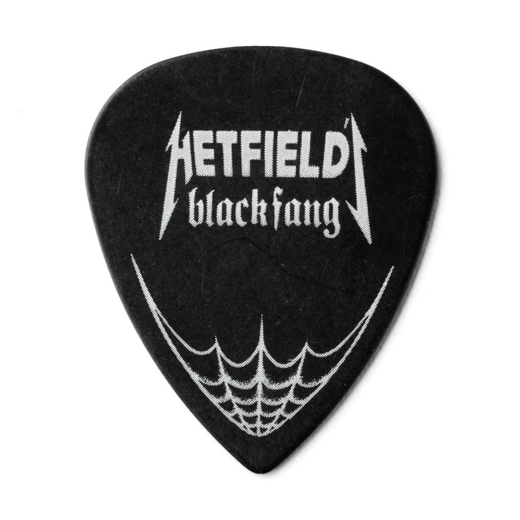Jim Dunlop Hetfield 1.14 guitar pick player pack with multiple Dunlop guitar picks on a white background.