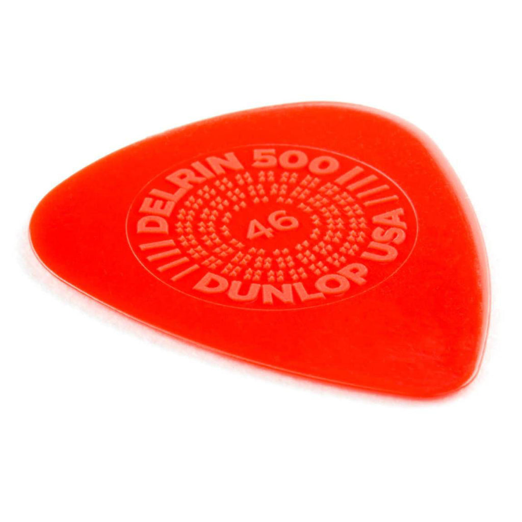 Jim Dunlop Prime Grip Delrin 500 .46 Guitar Pick Player Pack