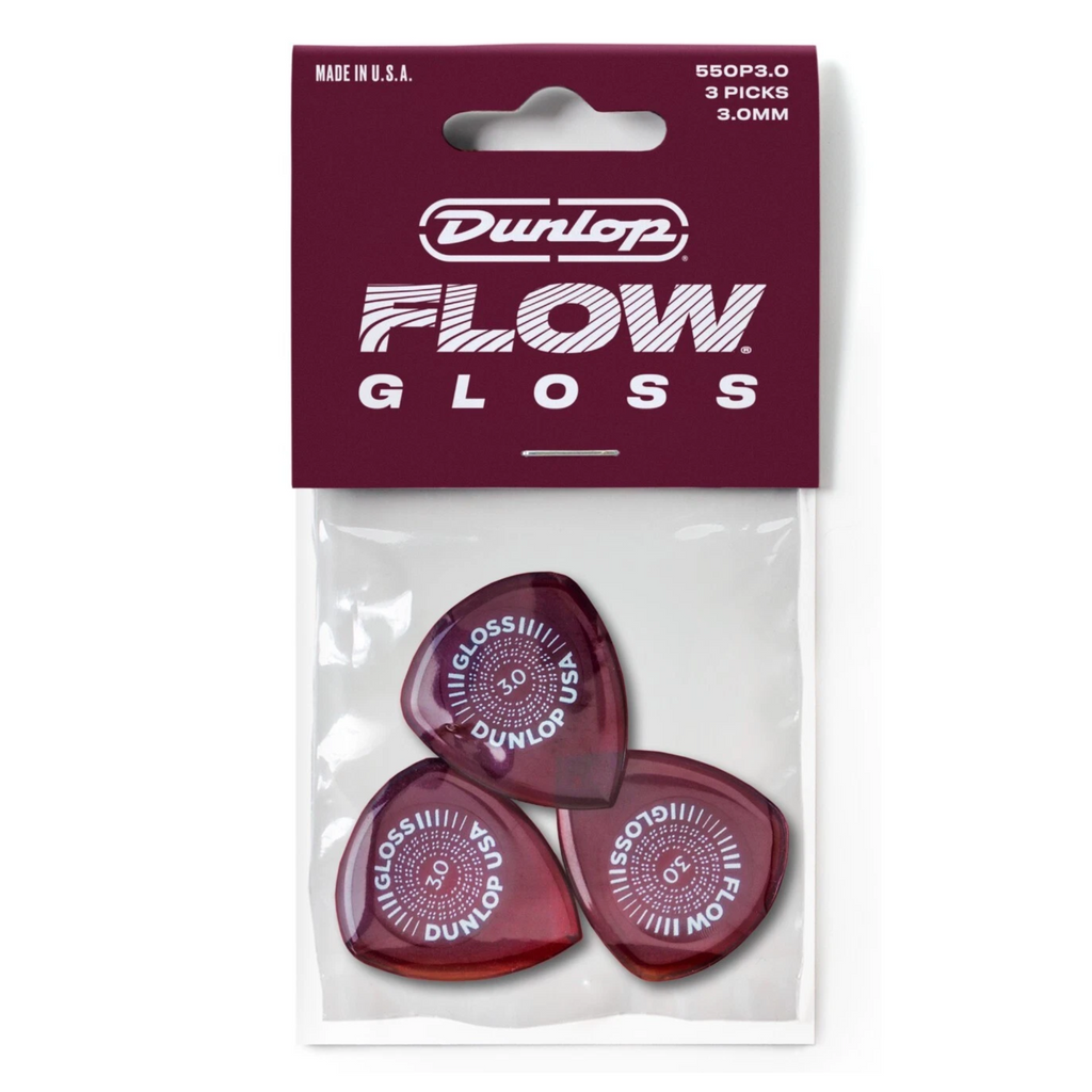 Jim Dunlop JPFG30 Flow Gloss Player‚Äôs Pack Guitar Picks