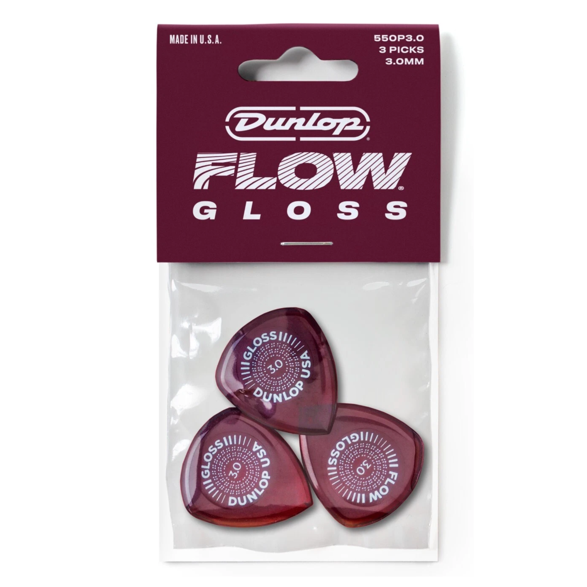 Jim Dunlop JPFG30 Flow Gloss Player‚Äôs Pack Guitar Picks