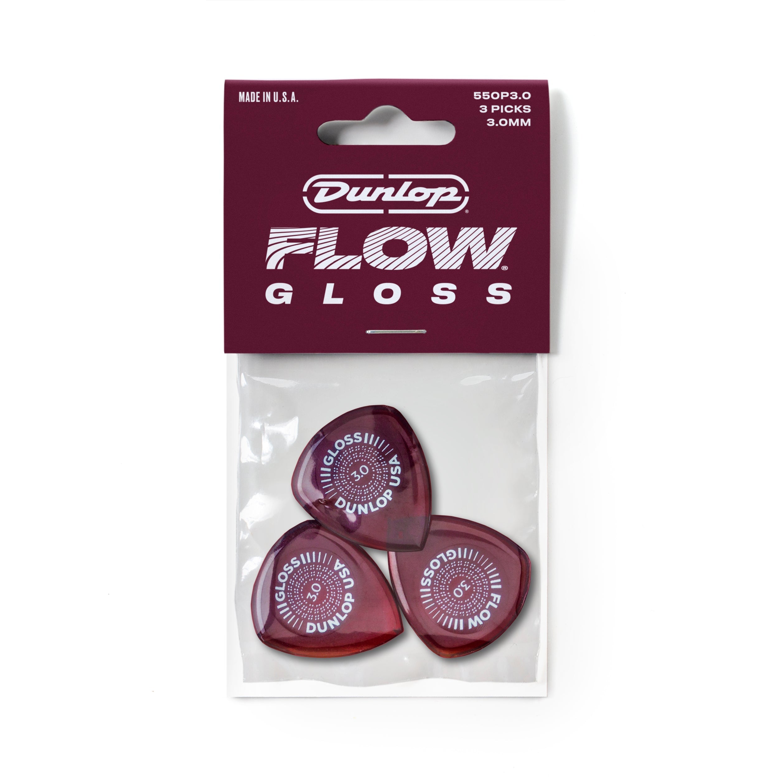Jim Dunlop JPFG30 Flow Gloss Player‚Äôs Pack Guitar Picks