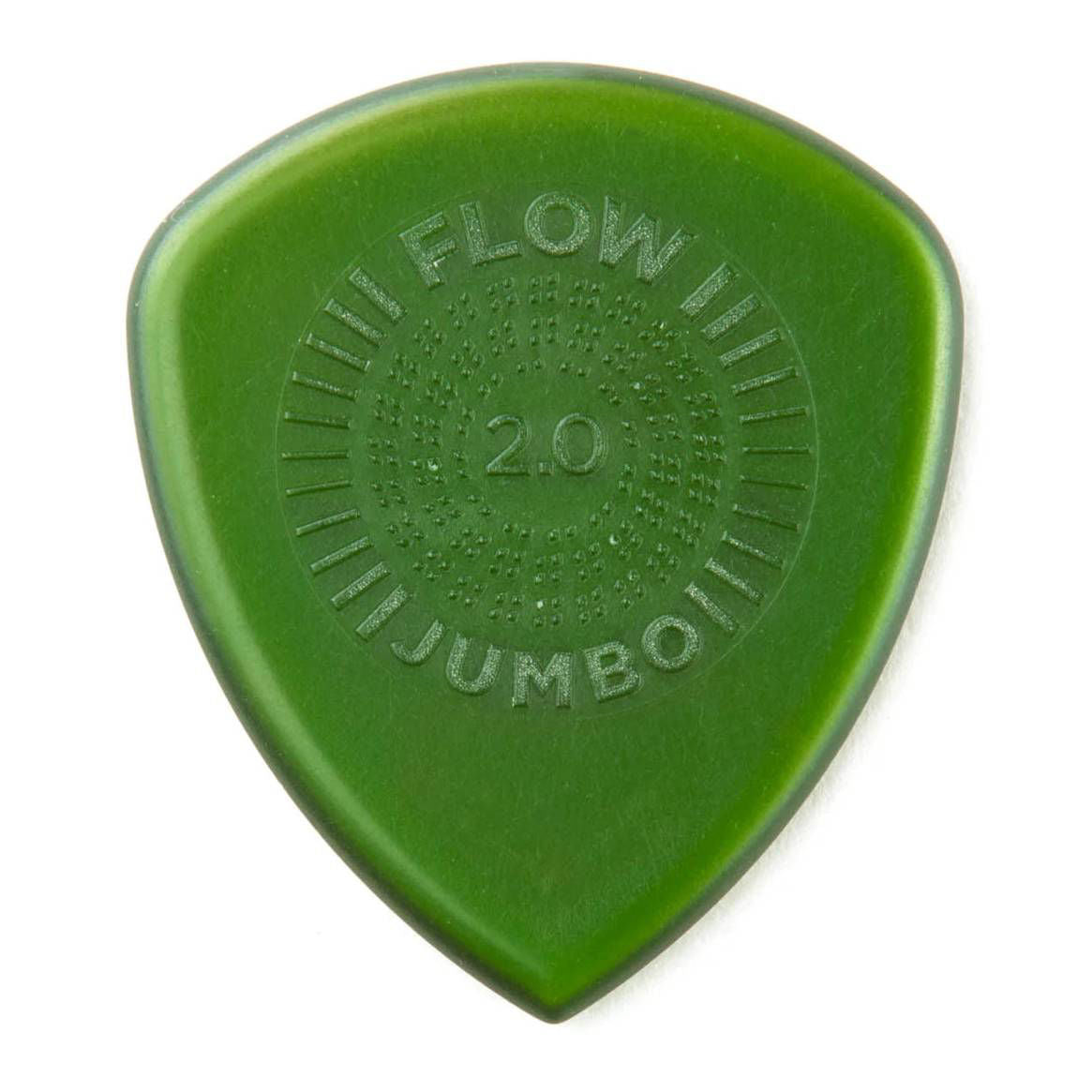 Jim Dunlop Flow Jumbo Grip 2.0 mm Guitar Pick Player Pack - 3 pack