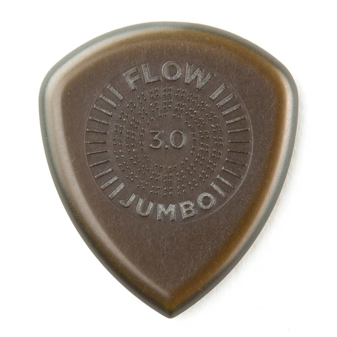 Jim Dunlop Flow Jumbo Grip 3.0 mm Guitar Pick Player Pack - 3 pack