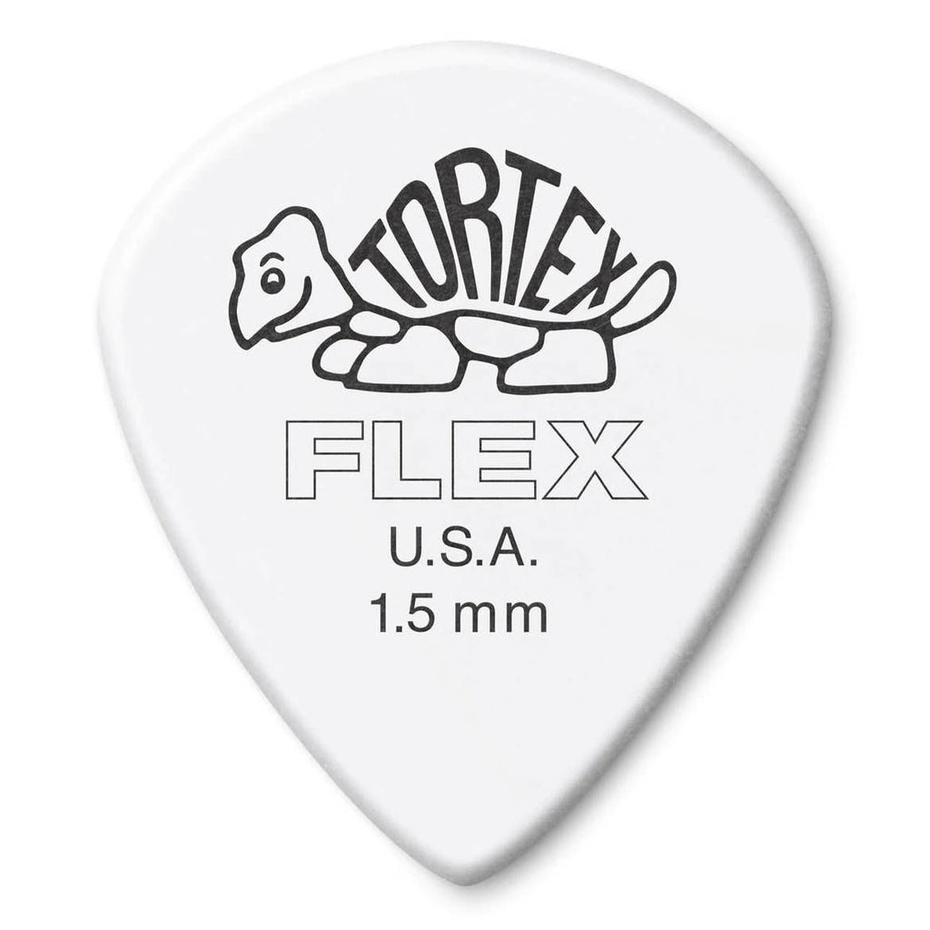 Jim Dunlop Tortex Flex 1.50 Jazz III Guitar Pick Player Pack - 12 pack