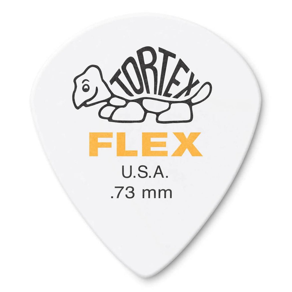 Jim Dunlop Tortex Flex .73 Jazz III Guitar Pick Player Pack - 12 pack