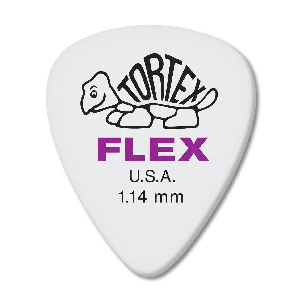 Jim Dunlop JPFLS114 Tortex Flex 1.14mm Players Pack Guitar Pick  (12 in a pack)
