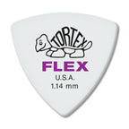 Jim Dunlop 1.14mm Tortex Flex Triangle Guitar Pick Player Pack (6 in a pack)