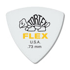 Jim Dunlop .73mm Tortex Flex Triangle Guitar Pick Player Pack (6 in a pack)