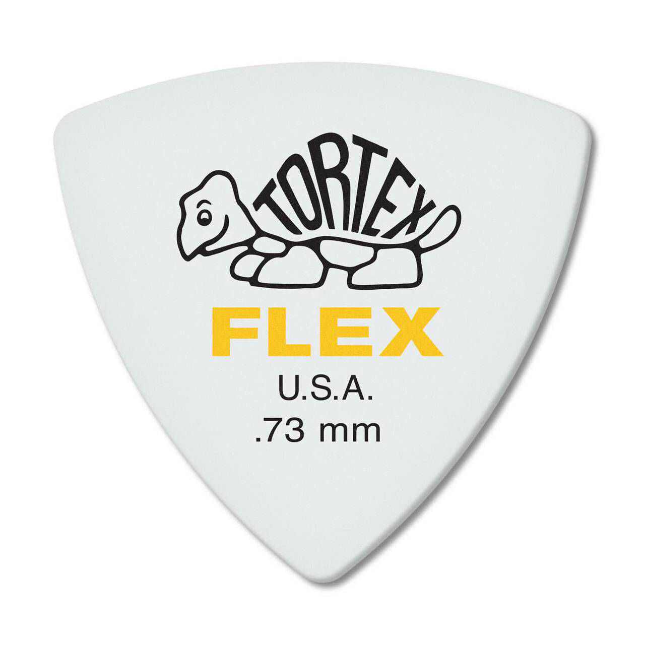 Jim Dunlop .73mm Tortex Flex Triangle Guitar Pick Player Pack (6 in a pack)