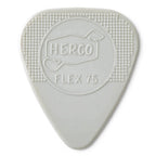 Six Dunlop Herco Holy Grail guitar picks in a player pack, featuring different shapes and sizes for versatile playing.