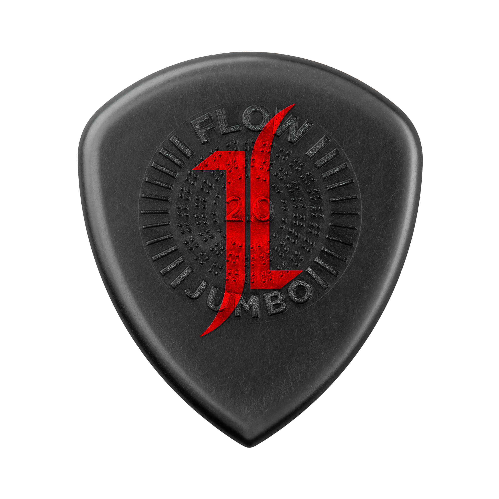 Jim Dunlop Jeff Loomis Custom Flow Jumbo Guitar Picks Player's Pack, featuring various colorful Jim Dunlop guitar picks.