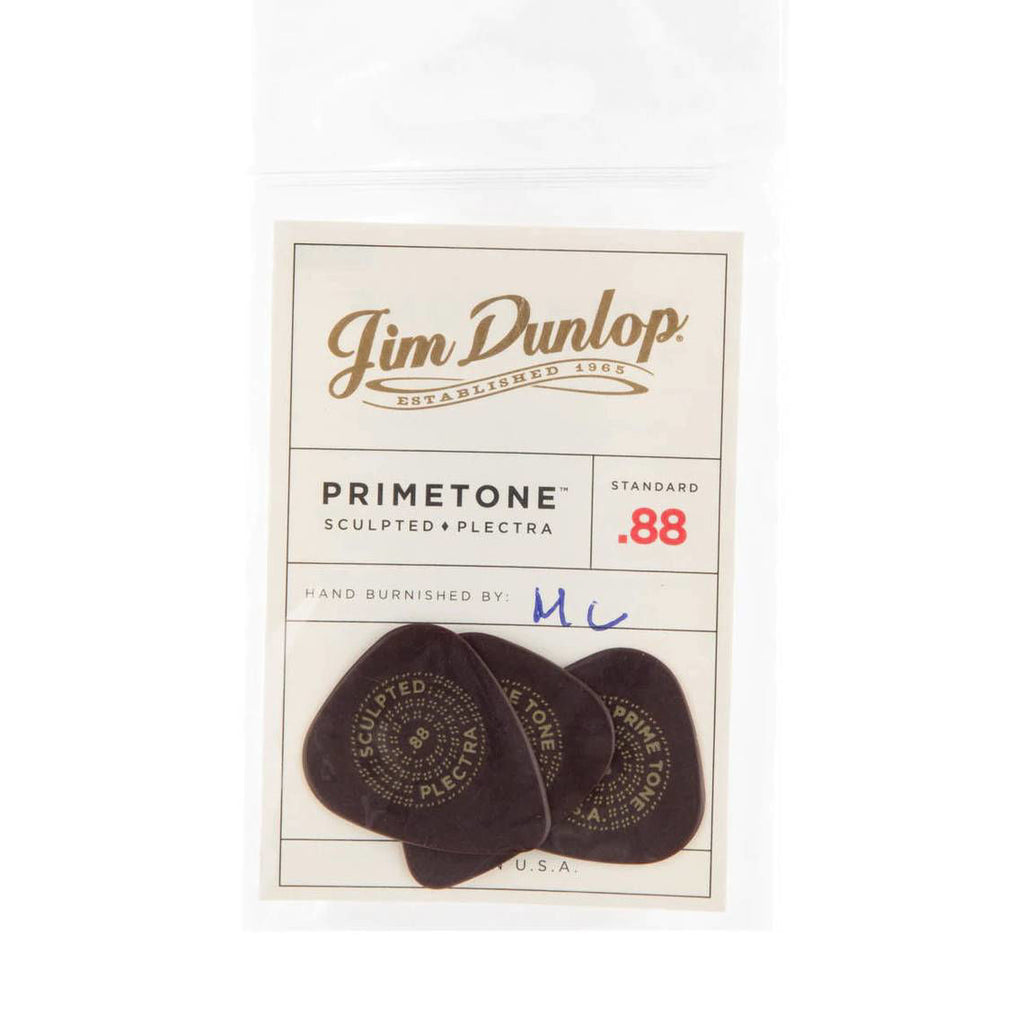 Jim Dunlop .88 mm Primetone Standard Guitar Pick Player Pack - 3 pack